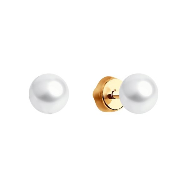 792271 - Cercei din aur cu perle