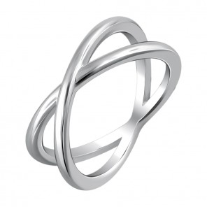 Кольцо Эстет из серебра с цирконами