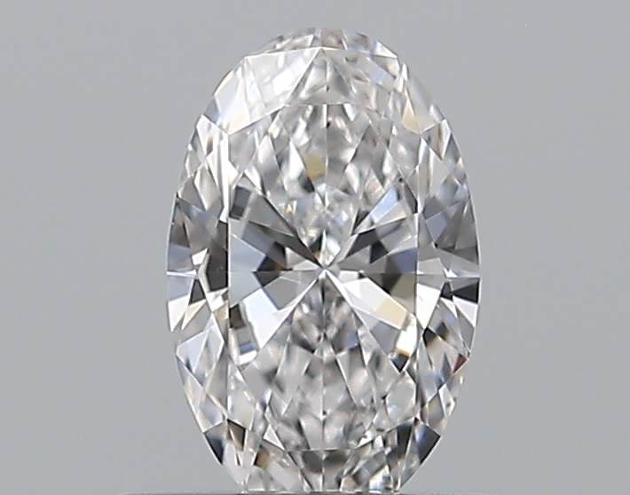 Oval 0.4 ct D VS2