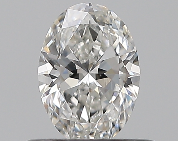 Oval 0.45 ct F SI1