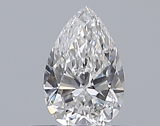 Pear 0.39 ct D VS2