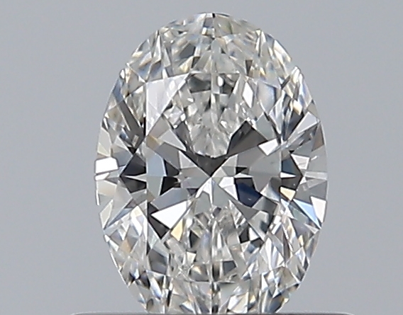 Oval 0.5 ct F SI1