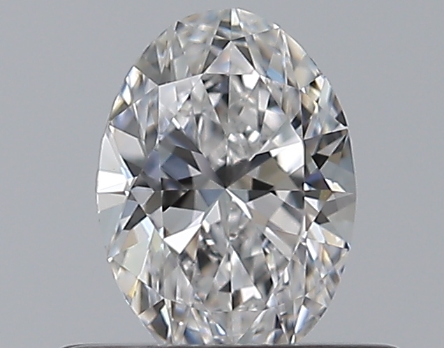Oval 0.46 ct D VVS2