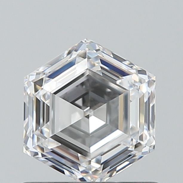Hexagonal 0.7 ct E VVS2