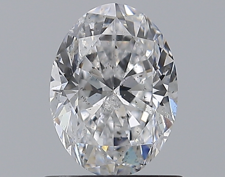 Oval 0.96 ct D SI2