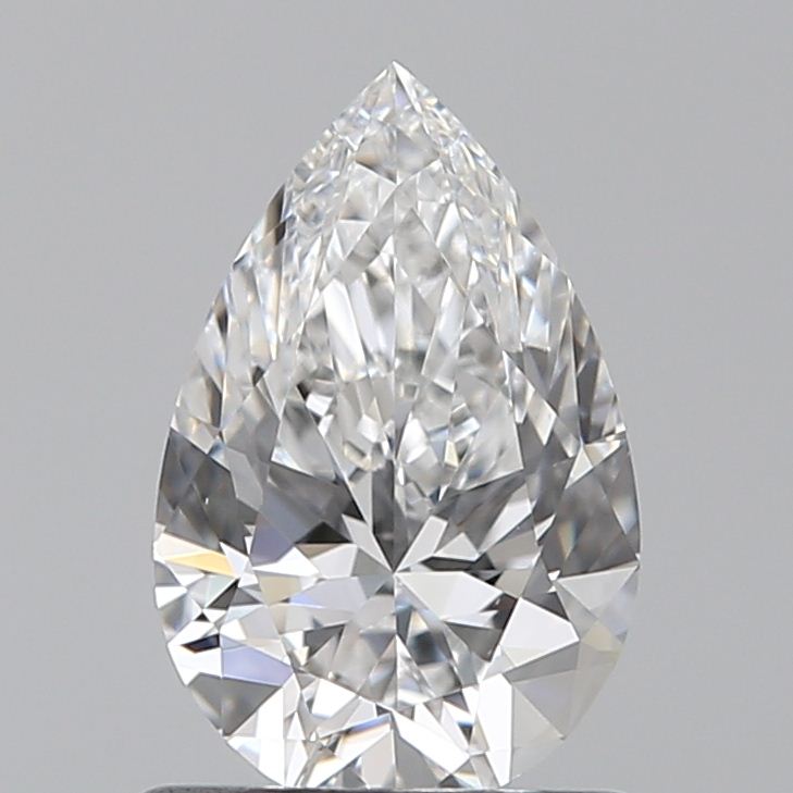 Pear 0.8 ct D VVS2