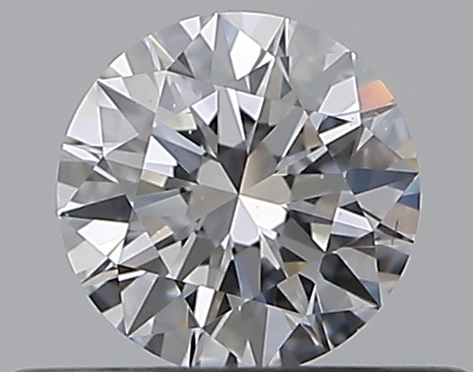 Round 0.37 ct D VS2