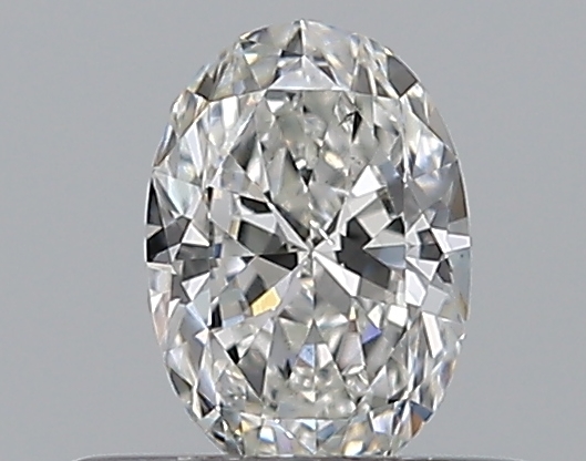 Oval 0.3 ct F SI1