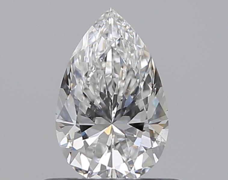 Pear 0.5 ct F SI1