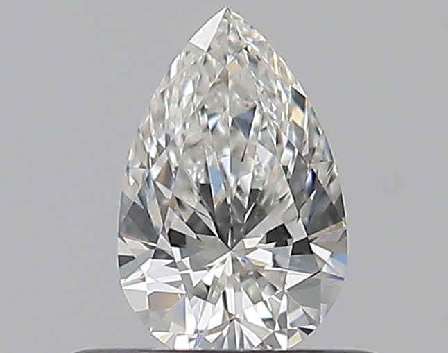 Pear 0.38 ct D IF