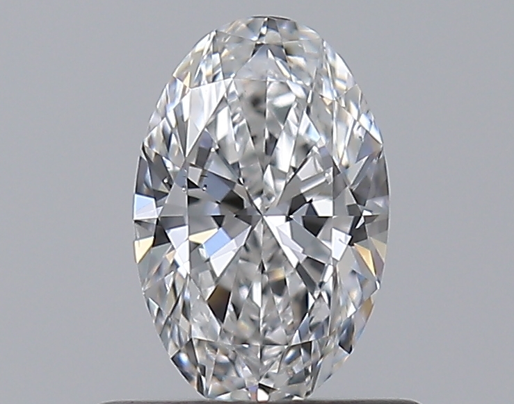 Oval 0.5 ct D VS2