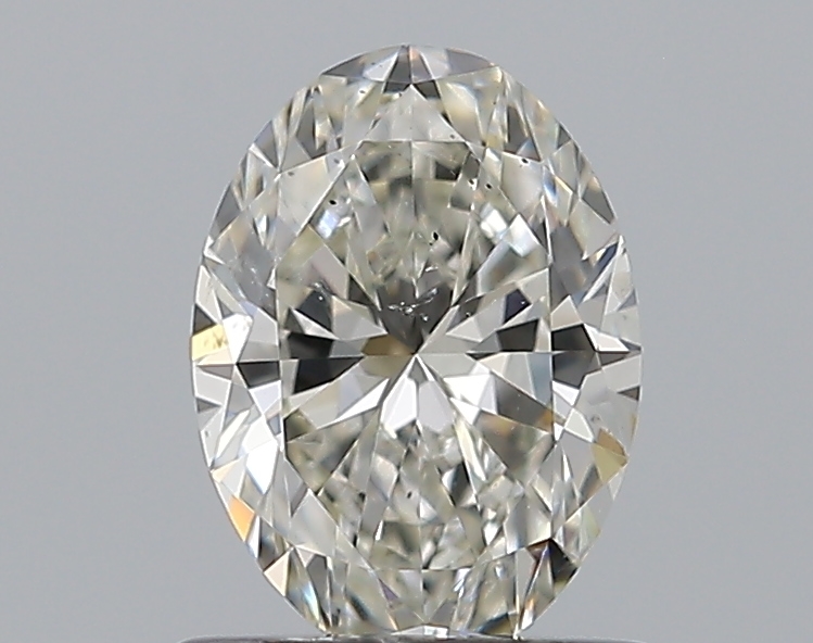 Oval 0.7 ct J SI1