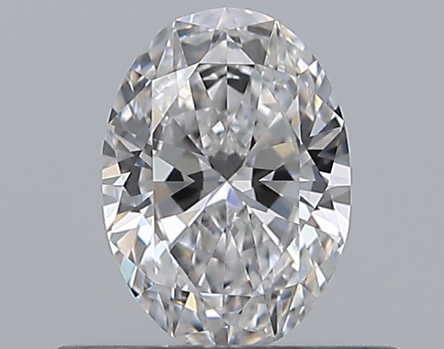 Oval 0.42 ct D VVS1