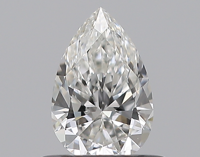 Pear 0.43 ct F VVS2