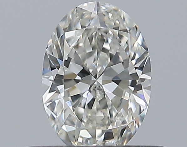 Oval 0.4 ct H VVS2