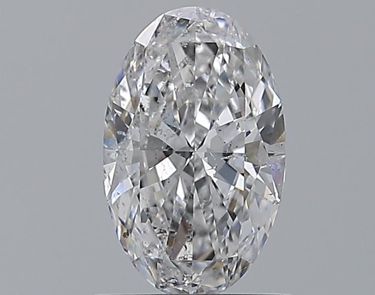 Oval 0.96 ct D SI2