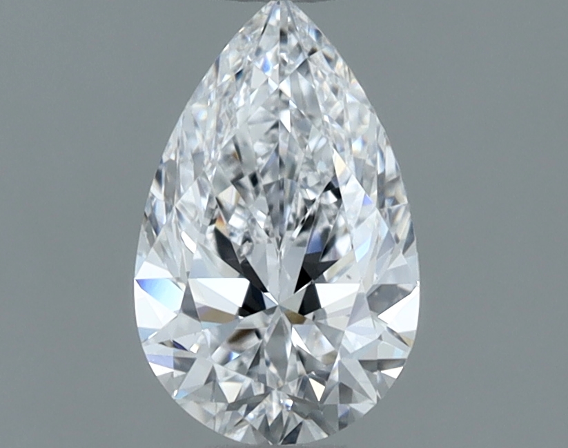Pear 0.8 ct D VS2