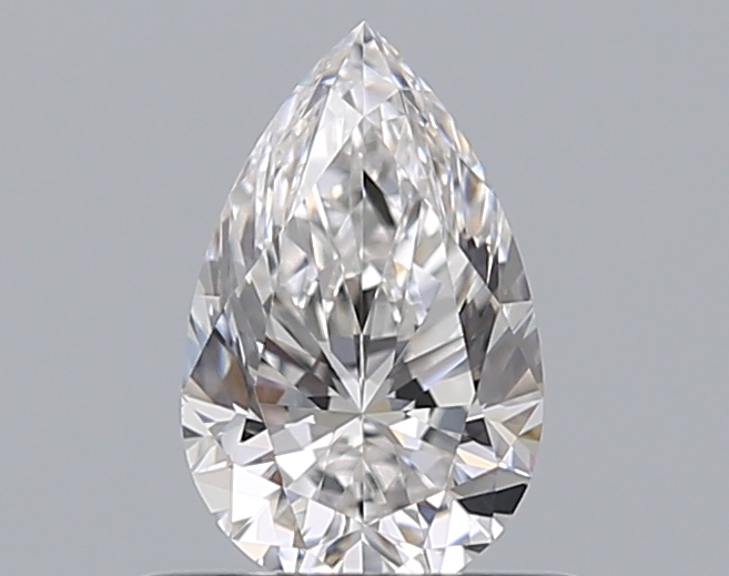 Pear 0.53 ct F VVS2