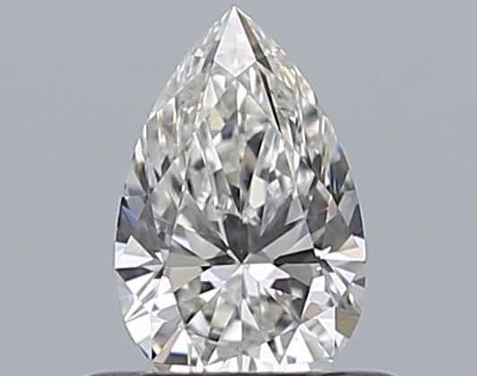 Pear 0.46 ct F VVS2