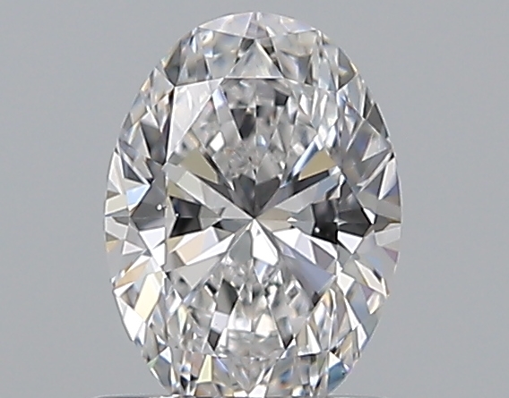 Oval 0.7 ct D VS2