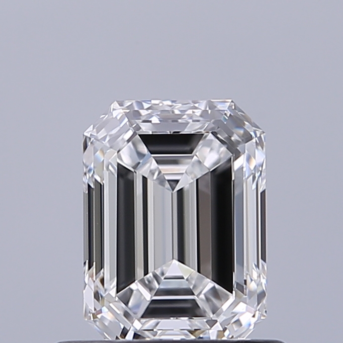 Emerald 0.71 ct D VVS1