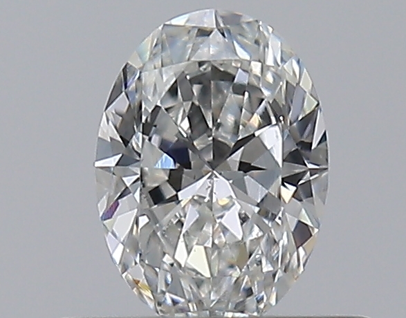 Oval 0.35 ct F SI1