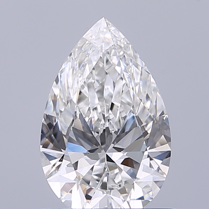 Pear 0.7 ct F IF