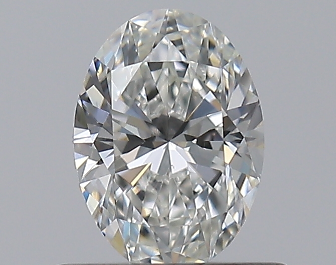 Oval 0.51 ct H VS2