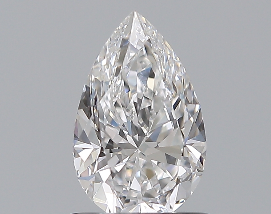 Pear 0.77 ct D VVS2