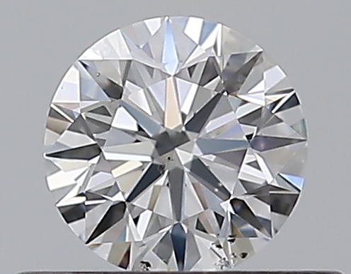 Round 0.39 ct D SI1