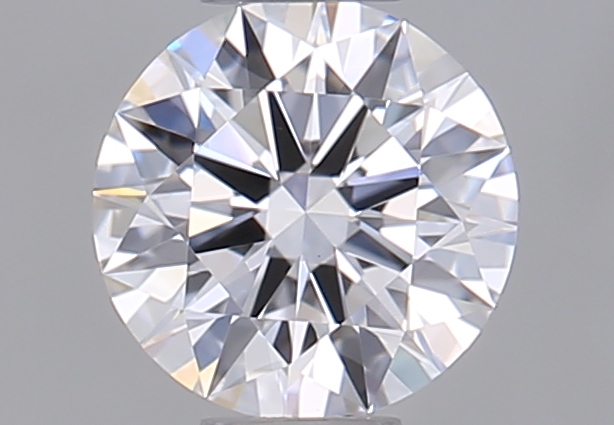 Round 0.37 ct D VS1