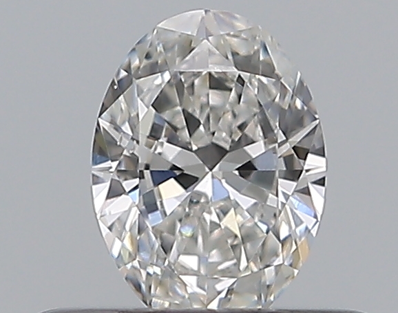 Oval 0.3 ct F SI1