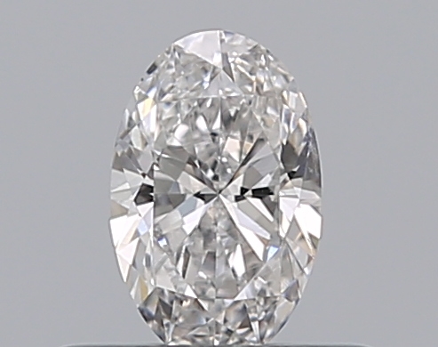 Oval 0.3 ct D VS1