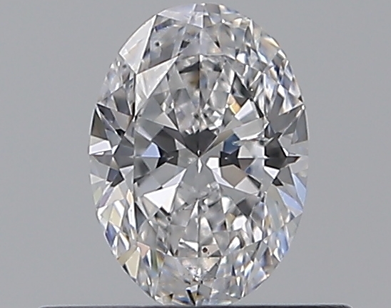 Oval 0.41 ct D SI2