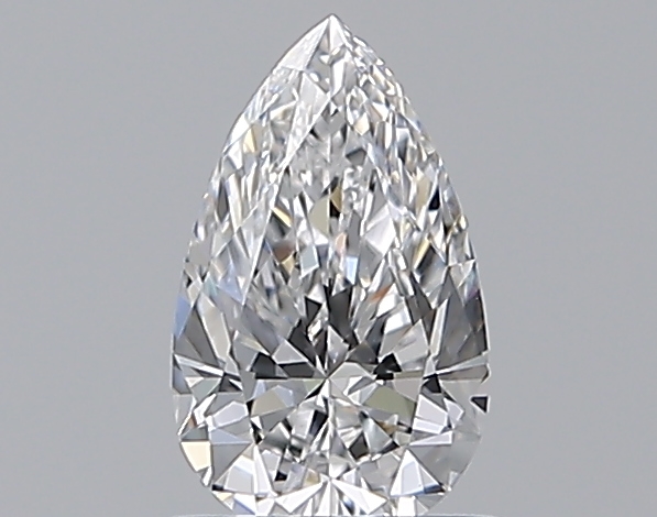 Pear 0.7 ct D IF