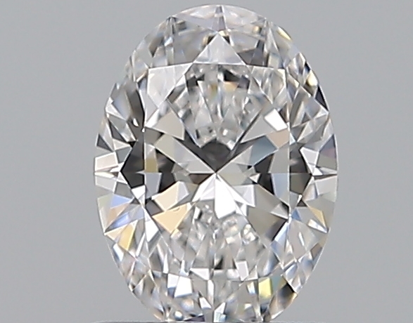 Oval 0.75 ct D VS2