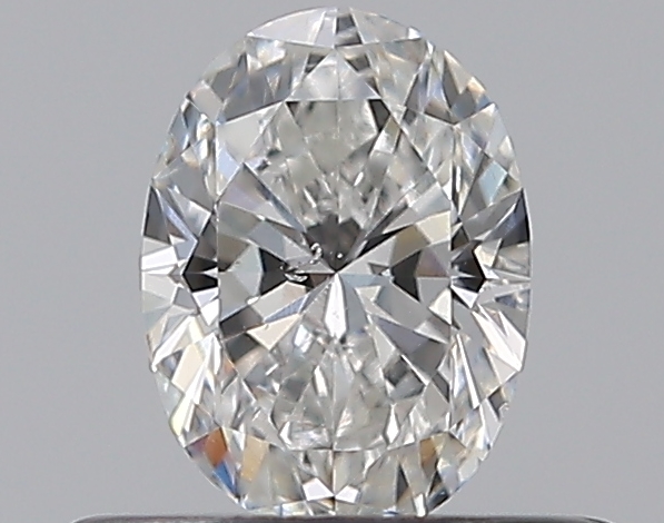 Oval 0.4 ct F SI1