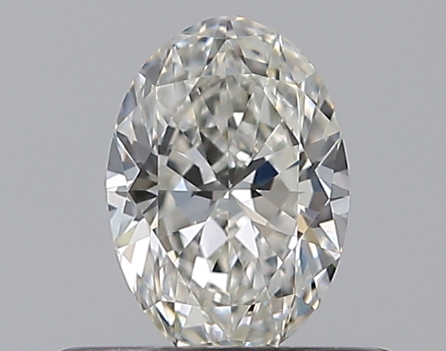 Oval 0.4 ct H VVS2
