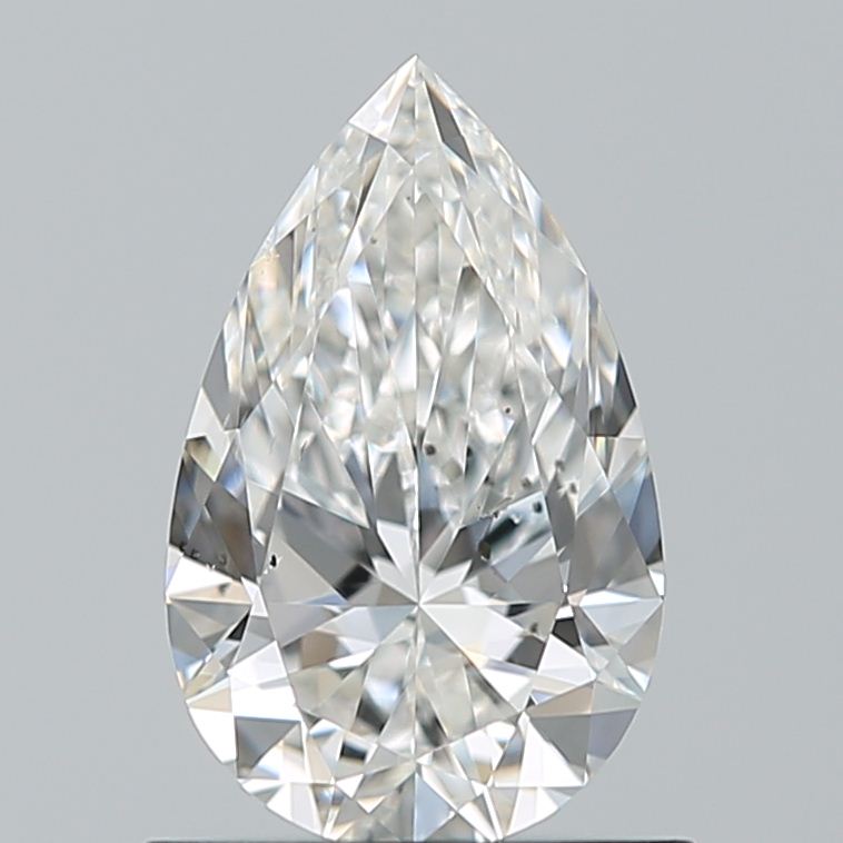 Pear 0.9 ct F SI1