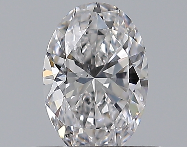 Oval 0.4 ct D SI1