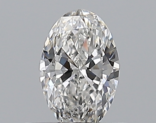 Oval 0.35 ct F SI2
