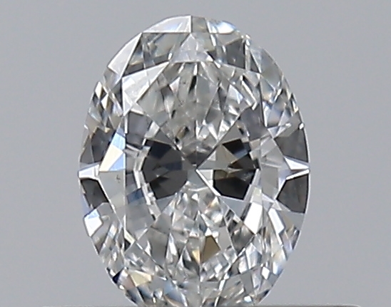 Oval 0.3 ct F SI1