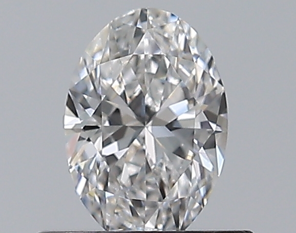 Oval 0.4 ct D VVS1