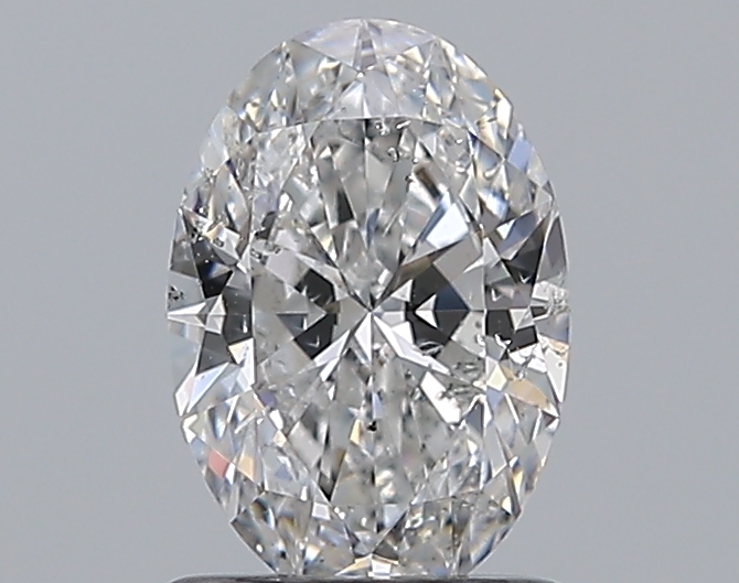 Oval 0.96 ct D SI2