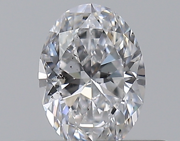 Oval 0.32 ct D SI2