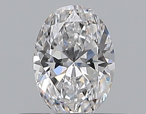 Oval 0.3 ct D SI1