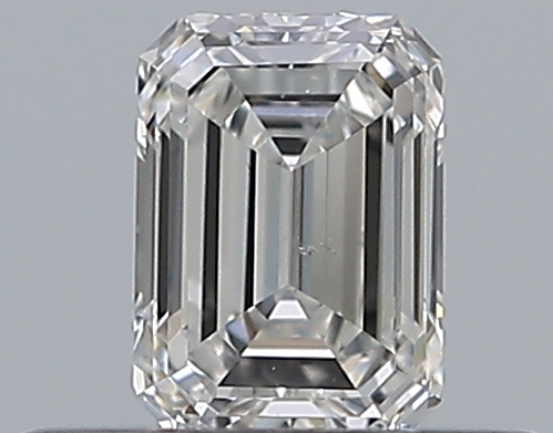 Emerald 0.32 ct F SI1