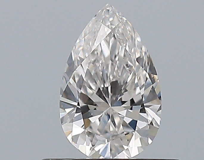 Pear 0.46 ct F VS2