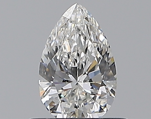 Pear 0.49 ct F SI1