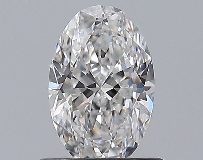 Oval 0.6 ct D IF